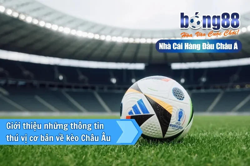 Giới thiệu những thông tin thú vị cơ bản về kèo Châu Âu trên Bong88